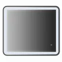 Зеркало Iddis Cloud 80 с подсветкой Черный матовый