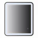 Зеркало Iddis Cloud 60 с подсветкой Черный матовый