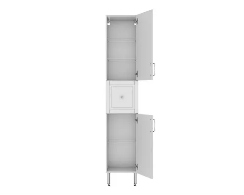 Приобрести Шкаф пенал Iddis Oxford 36 OXF36W0i97 Белый в магазине сантехники Santeh-Crystal.ru