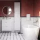 Приобрести Шкаф пенал Iddis Oxford 36 OXF36W0i97 Белый в магазине сантехники Santeh-Crystal.ru