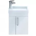 Тумба под раковину Iddis Torr 40 подвесная Белая