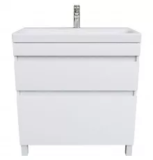 Тумба с раковиной Iddis Zodiac 80 ZOD8CBFi95K Белая