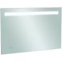 Зеркало Jacob Delafon Rythmik Formilia 100 EB1161-NF с подсветкой с часами, подогревом и ИК-выключателем