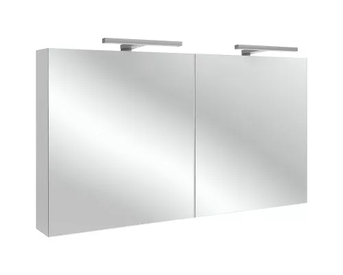Купить Зеркальный шкаф Jacob Delafon Rythmik 100 EB797RU-G1C с подсветкой Белый глянец в магазине сантехники Santeh-Crystal.ru