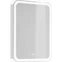 Зеркальный шкаф Jorno Bosko 60 Bos.03.60/W с подсветкой с часами Зеркальный шкаф Jorno Bosko 60 Bos.03.60/W с подсветкой с часами