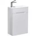 Тумба под раковину Jorno Modul 60 Mol.01.60/P/W/JR подвесная Белая Тумба под раковину Jorno Modul 60 Mol.01.60/P/W/JR подвесная Белая