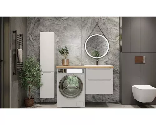 Купить Зеркало Jorno Wood 50 Wood.02.50/ТК с подсветкой с бесконтактным выключателем в магазине сантехники Santeh-Crystal.ru