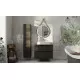 Купить Зеркало Jorno Wood 50 Wood.02.50/ТК с подсветкой с бесконтактным выключателем в магазине сантехники Santeh-Crystal.ru