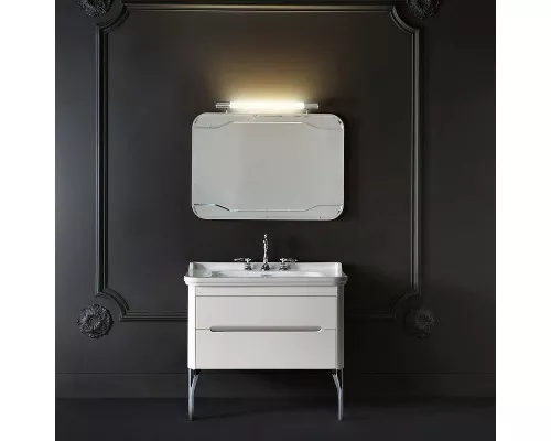 Купить Зеркало Kerasan Waldorf 100 740601 С выключателем в магазине сантехники Santeh-Crystal.ru
