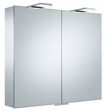 Зеркальный шкаф Keuco Royal 15 80 с подсветкой Хром