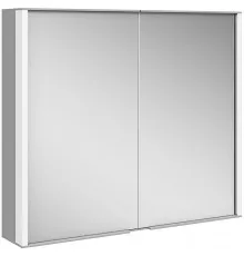 Зеркальный шкаф Keuco Royal Match 80 12802 171301 с подсветкой Серебрянный