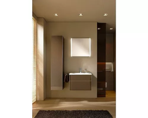 Купить Тумба под раковину Keuco Royal Reflex 80 34060140000 подвесная Трюфель в магазине сантехники Santeh-Crystal.ru