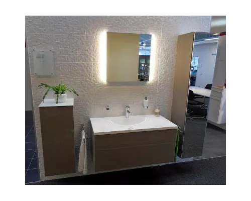 Купить Тумба под раковину Keuco Royal Reflex 80 34060140000 подвесная Трюфель в магазине сантехники Santeh-Crystal.ru