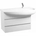Тумба под раковину Laufen Alessi One 73 R 4.2445.0.097.631.1 подвесная Белая