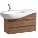 Тумба под раковину Laufen Alessi One 90 L 4.2447.0.097.630.1 подвесная Орех