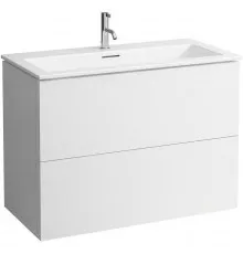 Тумба с раковиной Laufen Kartell 100 8.6033.7.640.104.1 подвесная Белая