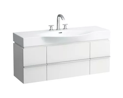 Приобрести Тумба под раковину Laufen Palace New 120 4.0130.2.075.475.1 подвесная Белая глянцевая в магазине сантехники Santeh-Crystal.ru
