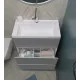 Приобрести Тумба с раковиной Marka One Bumble 50H У88747 Белая в магазине сантехники Santeh-Crystal.ru