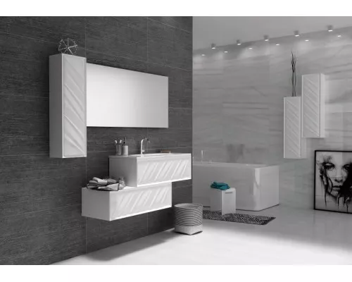 Купить Зеркало Marka One Glace 100 У73580 с подсветкой Холодный свет 300 LED в магазине сантехники Santeh-Crystal.ru