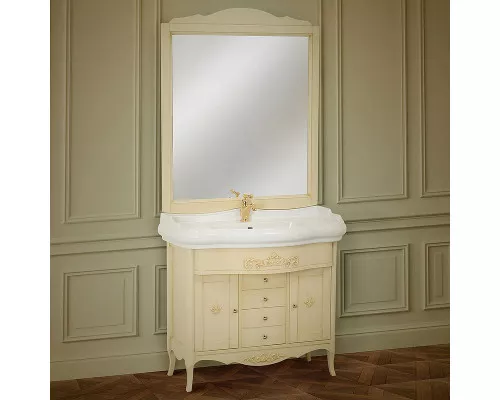 Купить Зеркало Migliore Bella 96 25951 Бежевое в магазине сантехники Santeh-Crystal.ru