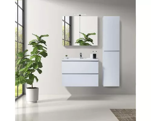Заказать Зеркальный шкаф Orans BC-4023W 60 4023600W с подсветкой Белый глянец в магазине сантехники Santeh-Crystal.ru