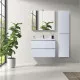 Заказать Зеркальный шкаф Orans BC-4023W 60 4023600W с подсветкой Белый глянец в магазине сантехники Santeh-Crystal.ru