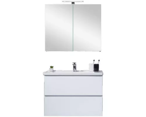 Заказать Зеркальный шкаф Orans BC-4023W 60 4023600W с подсветкой Белый глянец в магазине сантехники Santeh-Crystal.ru