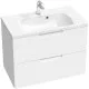 Приобрести Тумба под раковину Ravak SD Classic II 80 X000001480 подвесная Белая в магазине сантехники Santeh-Crystal.ru