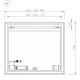 Заказать Зеркало Ravak Oblong 60 X000001562 с подсветкой прямоугольное в магазине сантехники Santeh-Crystal.ru