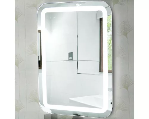 Заказать Зеркало Relisan Agata 600х800 Гл000024391 с подсветкой с сенсорным выключателем в магазине сантехники Santeh-Crystal.ru