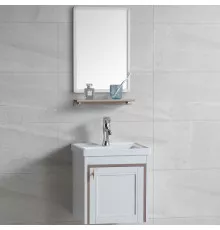 Комплект мебели для ванной River Amalia 405 BG 10000003935 Белый Бежевый