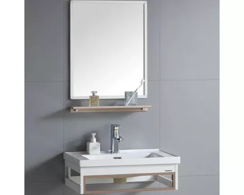 Заказать Комплект мебели для ванной River Laura 805 BG 10000003953 Белый Бежевый в магазине сантехники Santeh-Crystal.ru