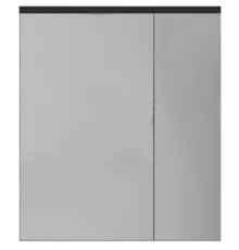 Зеркальный шкаф Roca Ronda 60 ZRU9302968 с подсветкой Белый глянец Антрацит