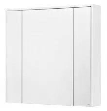 Зеркальный шкаф Roca Ronda 80 ZRU9303009 с подсветкой Бетон Белый матовый
