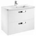 Тумба под раковину Roca The Gap 80 ZRU9302877 подвесная Белая глянцевая Тумба под раковину Roca The Gap 80 ZRU9302877 подвесная Белая глянцевая