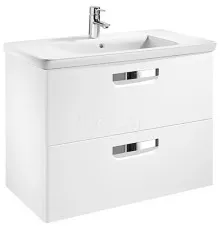 Тумба под раковину Roca The Gap 70 ZRU9302878 подвесная Белая глянцевая