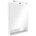 Зеркальный шкаф Roca The Gap 60 ZRU9302748 Белый матовый Зеркальный шкаф Roca The Gap 60 ZRU9302748 Белый матовый