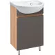 Купить Тумба под раковину Runo Лада 40 00-00001195 Графит в магазине сантехники Santeh-Crystal.ru
