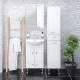 Купить Зеркальный шкаф Runo Севилья 50 R 00000000799 с подсветкой Белый в магазине сантехники Santeh-Crystal.ru