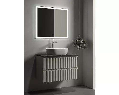 Столешница под раковину Sancos 80 TT80A1X Black Sky