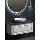 Столешница под раковину Sancos 100 TT100A1 Black Sky