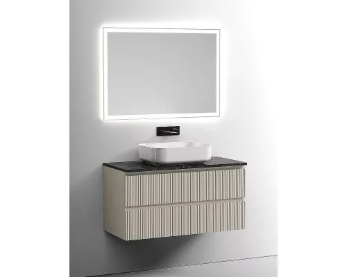 Столешница под раковину Sancos 100 TT100A1 Black Sky
