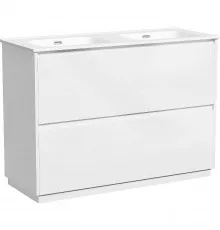 Тумба под раковину Sancos Libra Floor 120 LB120F-2W Белый глянец