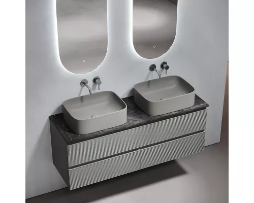 Столешница под раковину Sancos 140 TT140A1 Black Sky