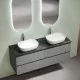 Столешница под раковину Sancos 140 TT140A1X Black Sky