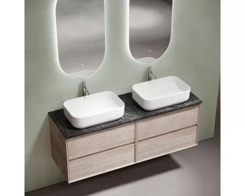 Столешница под раковину Sancos 140 TT140A1X Black Sky