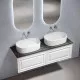 Столешница под раковину Sancos 160 TT160A1 Black Sky