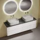 Столешница под раковину Sancos 160 TT160A1 Black Sky
