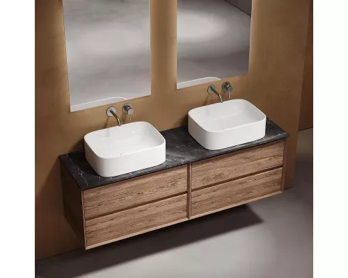 Столешница под раковину Sancos 160 TT160A1 Black Sky