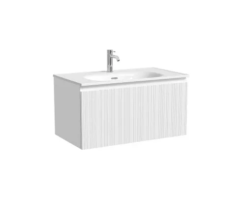 Тумба под раковину Sancos Code 80 CD80W подвесная цвет Белый
